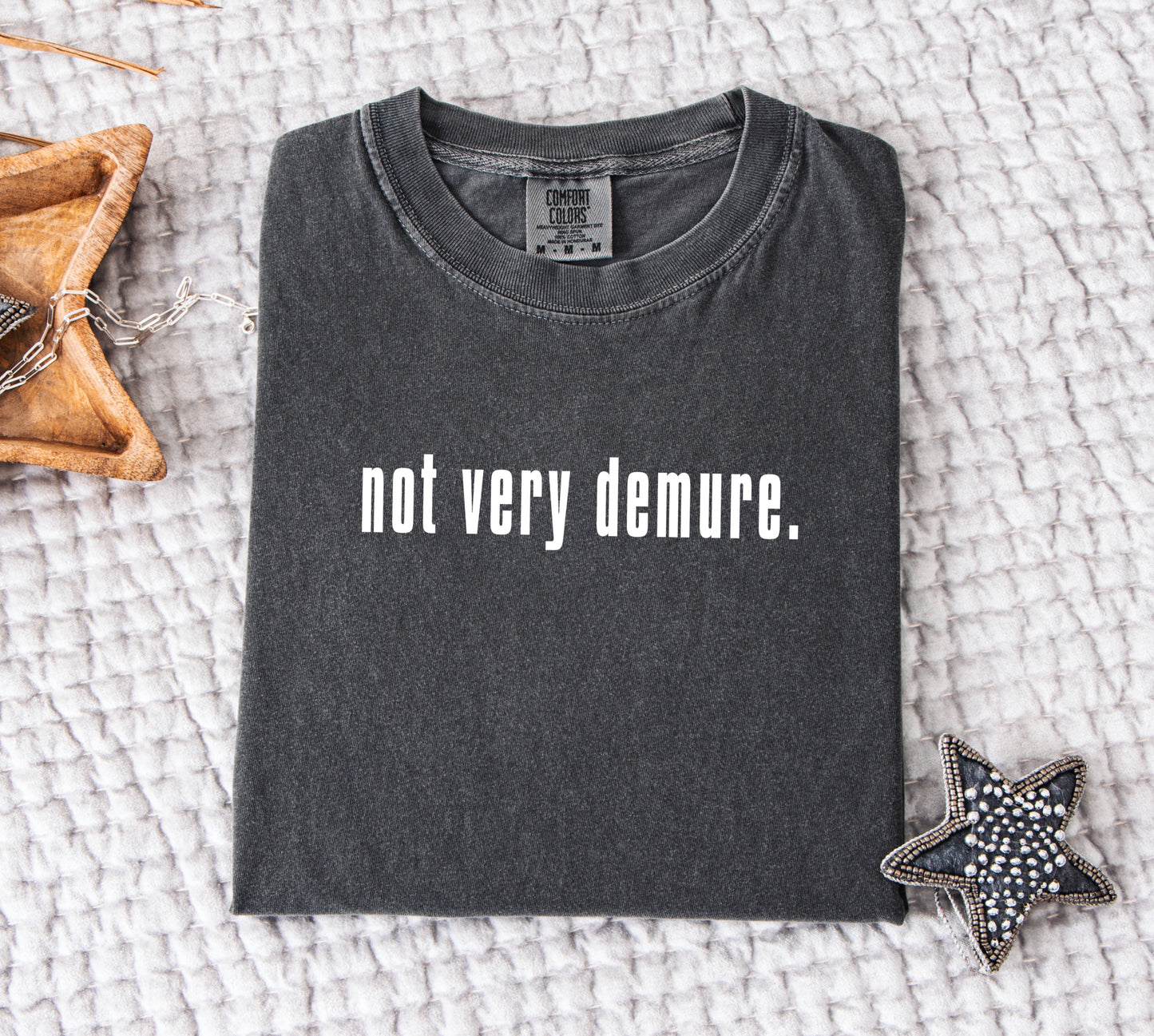 Not Very Demure Vintage T Shirt