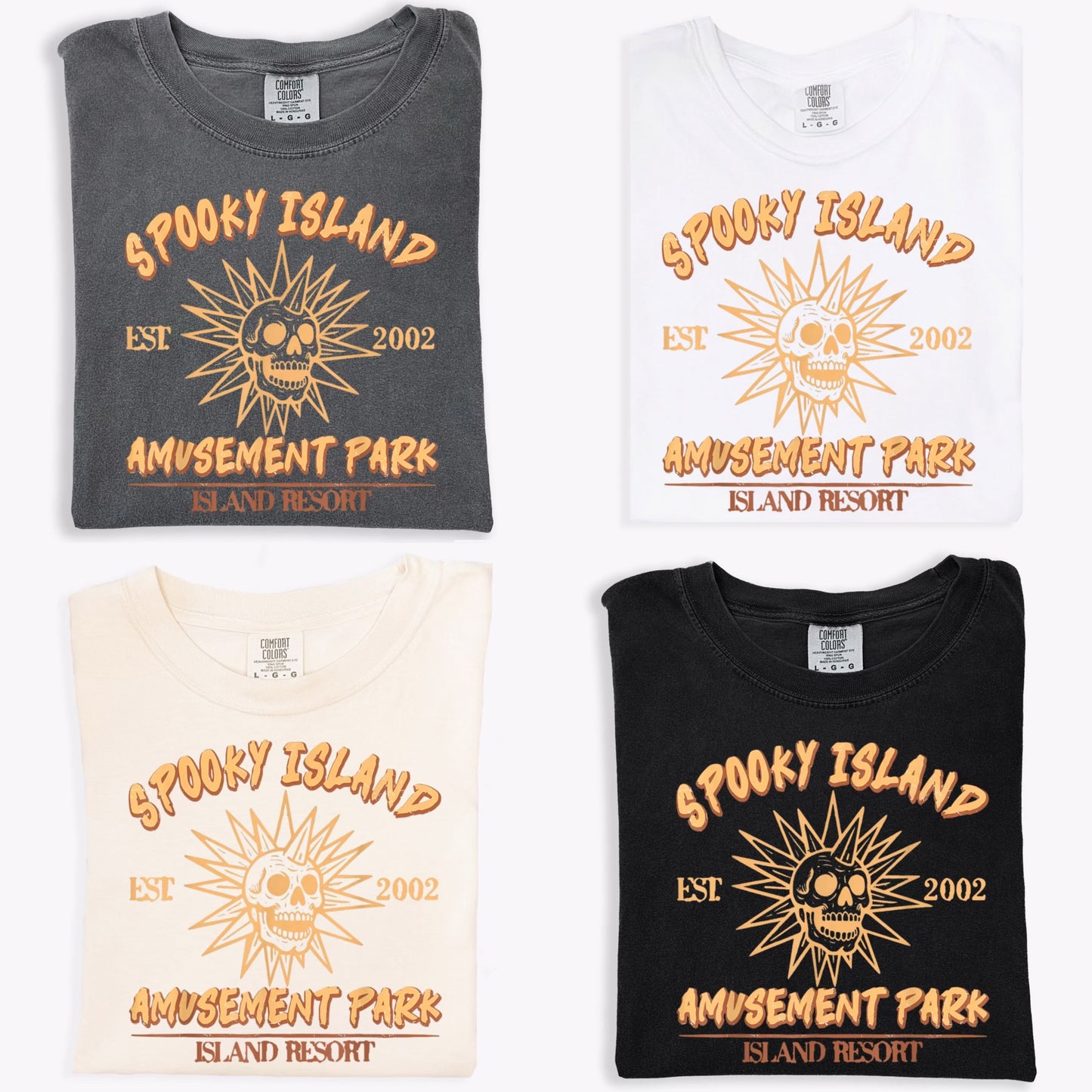 Spooky Island T Shirt