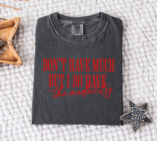 The Audacity Vintage T Shirt