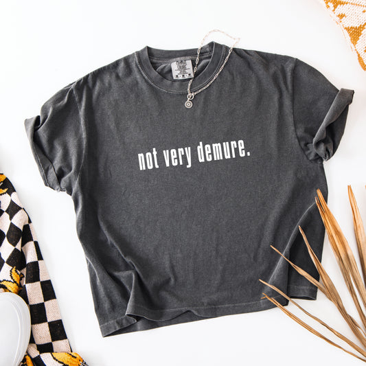 Not Very Demure Vintage T Shirt